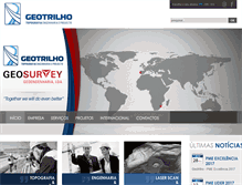 Tablet Screenshot of geotrilho.pt